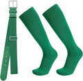Baseball Socks and Belt Combo for Youth Adult - Softball Socks and Belt for Boys and Girls