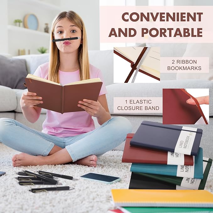 Aodaer 30 Set Lined Notebook Journals - Image 7