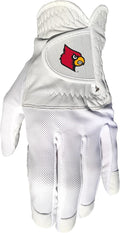 Team Golf NCAA Men's Left Hand Golf Glove, For Right Handed Players, One Size, Includes Removable Double-Sided Magnetic Ball Marker