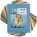 Mat Board Center, 11x14 for 8x10 Mixed Color Mats by MatBoardCenter