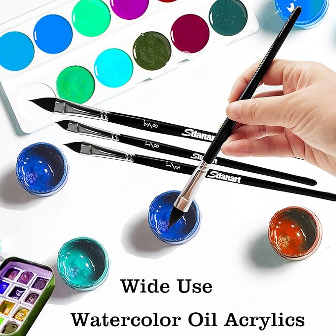 Cat Tongue Watercolor Brushes - Image 4