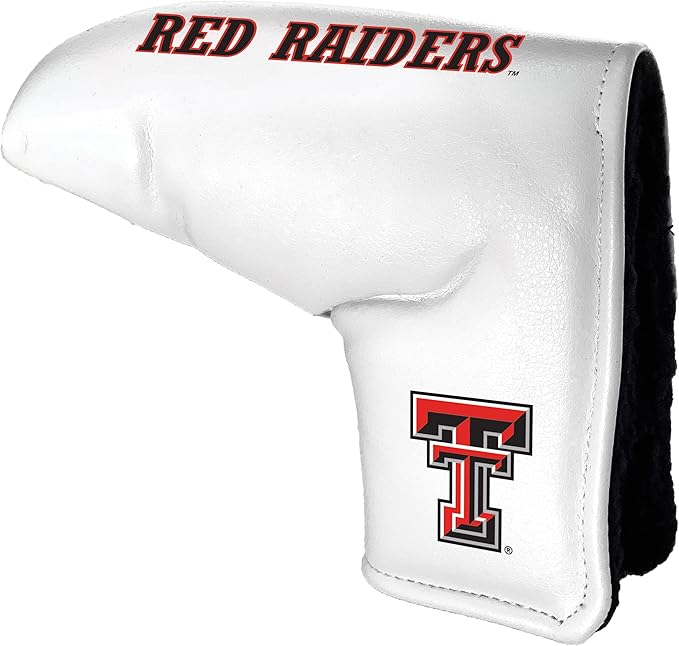 Team Golf NCAA Tour Blade Putter Cover (White), Fits Most Blade Putters, Scotty Cameron, Taylormade, Odyssey, Titleist, Ping, Callaway