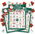 Christmas Bingo Game Cards, 24 Players Christmas Bingo Game by CBFEBCBST