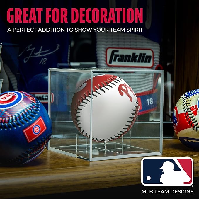 Franklin Sports MLB Team Soft Baseballs - Team Logo - Fan Shop Toy Baseball for Kids - Decoration for Desks and Office