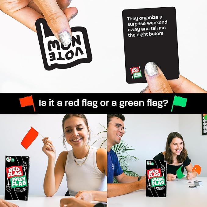 Lucky Egg - Fun Red & Green Flag Party Game - Judge Friends' Dating Decisions - - Image 6
