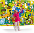 QUOKKA Zoo Felt Board for Kids 3-5 Years Old by QUOKKA