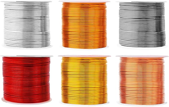 Mandala Crafts 16 Gauge Anodized Aluminum Craft Wire by MandalaCrafts