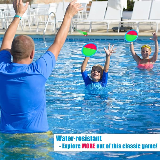Ayeboovi Toss and Catch Ball Set Boys Toys Outdoor Toys Yard Games Outside - Image 4