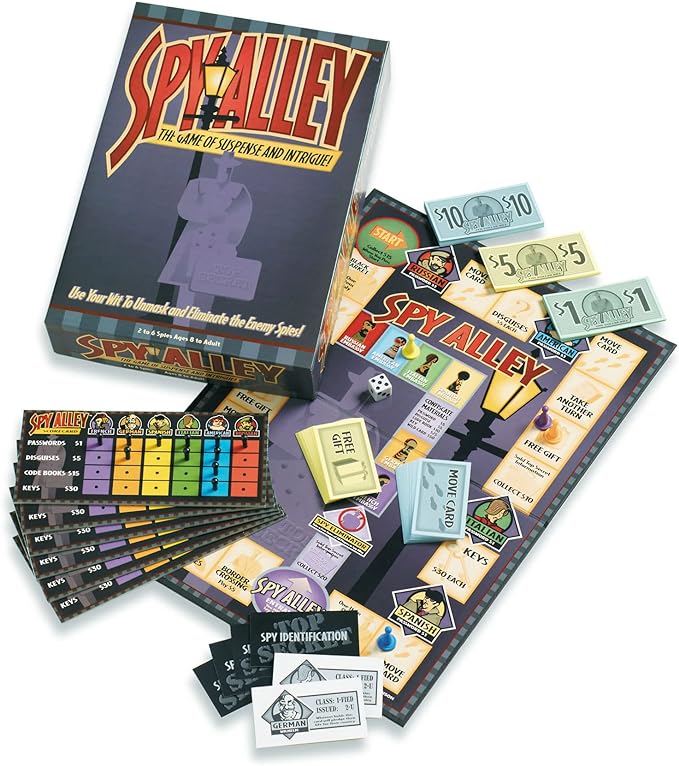 Spy Alley - Mensa Award-Winning Family Board Game - Trusted - Image 2