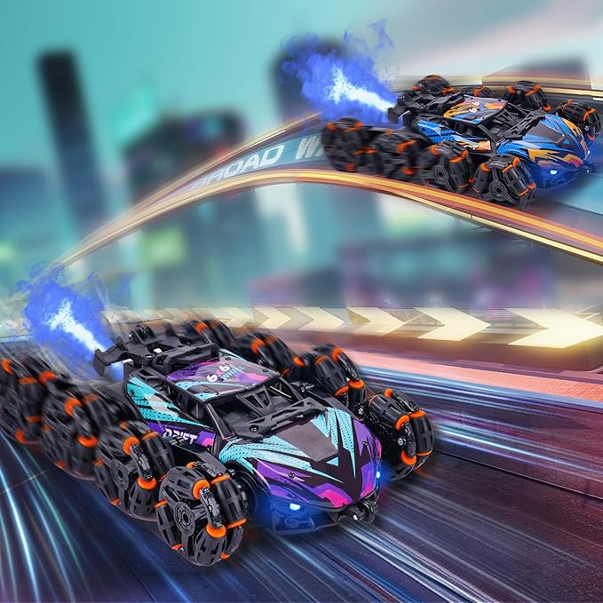 Cool 8 Wheels Hand Controlled RC Stunt Car Toys, Xmas Gifts and Birthday - Image 8