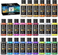 ARTME Metallic Acrylic Paint Set, 24 Metallic Colors in 2 oz/60ml Bottles by ARTME