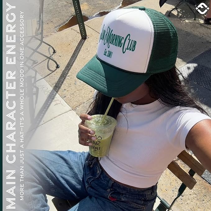 Funky Junque Premium Mesh Snapback Trucker Hat - Stylish Comfort for All - Patriotic, Humor & More