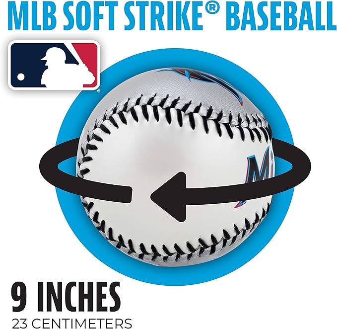 Franklin Sports MLB Team Soft Baseballs - Team Logo - Fan Shop Toy Baseball for Kids - Decoration for Desks and Office