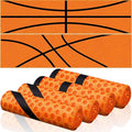 FuWeave 6 Pcs Sports Cooling Towels Baseball Basketball Softball Breathable Soccer Football Volleyball Microfiber Ice Towel Fast Drying for Party Favors Team Gift (Basketball,40 x 12 Inch)