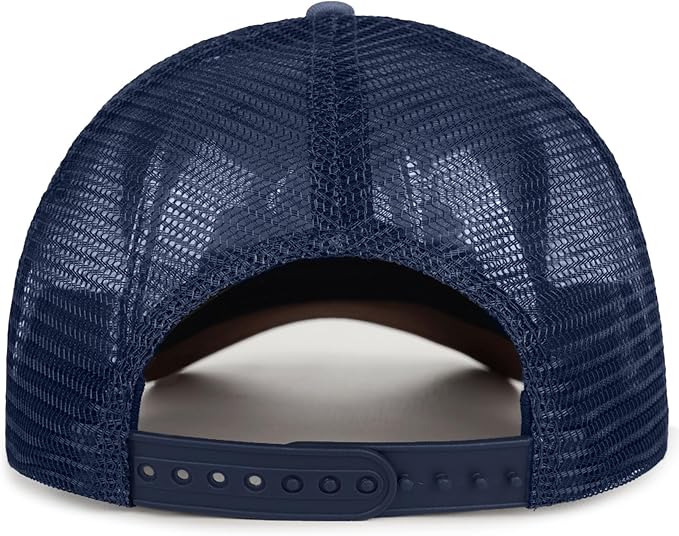 American Flag Trucker Hat - Snapback Hats for Men Women Baseball Cap - Breathable Mesh & Adjustable Fit for Casual Wear