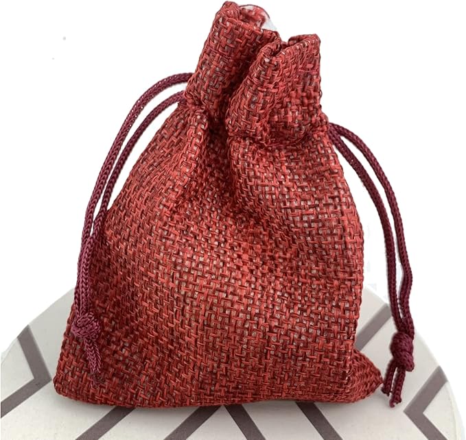 Palmhomee Pack of 25 Burlap Gift Bags - Image 4