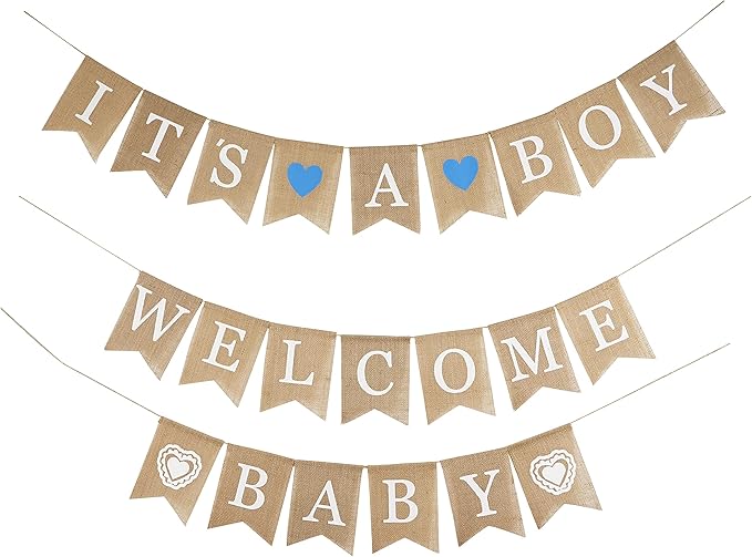 MEEDEE Welcome Baby Banner by MEEDEE