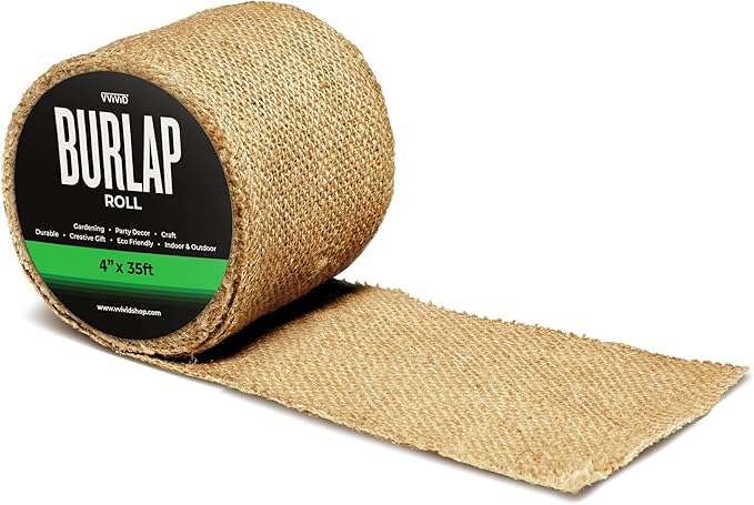 VViViD Burlap Fabric Roll Natural Jute by VVIVIDVINYLS