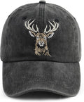 Unisex Adjustable Animal Hat for Men Women, Classic Cotton Wild Animals Embroidered Baseball Cap