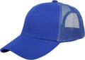 Falari Trucker Hat Baseball Cap Structured Plain Design 6 Panel, Adjustable Size