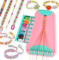 Friendship Bracelet Making Kit for Girls, Arts and Crafts Bracelets String by Rdfmy