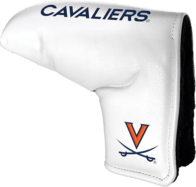 Team Golf NCAA Tour Blade Putter Cover (White), Fits Most Blade Putters, Scotty Cameron, Taylormade, Odyssey, Titleist, Ping, Callaway
