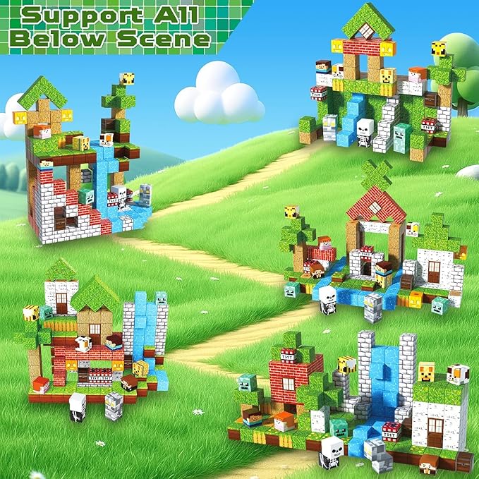 200PCS Magnetic Blocks - Image 2