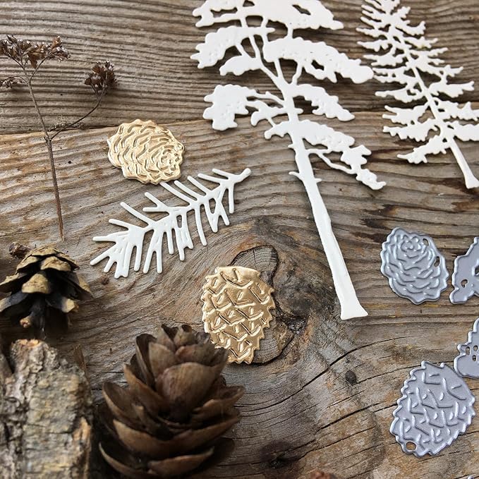 Mvchifay Cutting Dies Christmas Metal Stencils Scrapbooking Tool DIY Emboss - Image 3