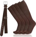 Baseball Socks and Belt Combo for Youth Adult - Softball Sock and Belt for Boys and Girls (2 Pairs of Socks & 1 Belt)