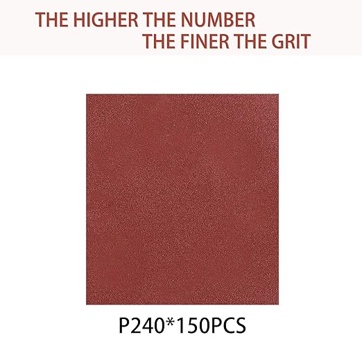 150pcs 240 Grit Sanding Discs, 5-Inch 8-Hole Sandpaper, - Image 2