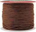 Mandala Crafts 1mm 109 Yards Brown Cotton Waxed Cord by MandalaCrafts