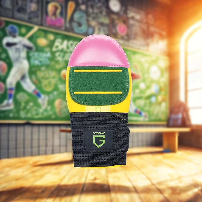 Got Game Baseball Sliding Mitt - Youth and Adult Sizes - Drippy Drip Accessory Gingerbread Man, Ice Cream, Alien, Ninja, Pencil, Cowboy