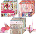 Origami 6x6 Paper Kit 150 Sheets 150 Vivid Colors Double Sided Same Printed by Wanshui
