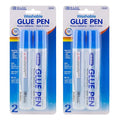 BAZIC Products Washable Glue Pen 1.7 Oz., Liquid Clear Glues Bond Adhesive by BAZICProducts