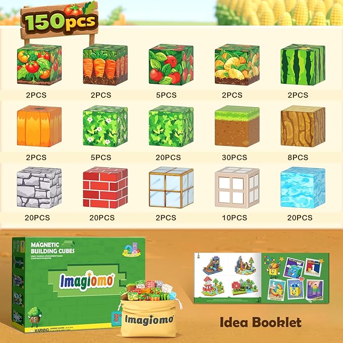 150PCS Magnetic Blocks - Image 3