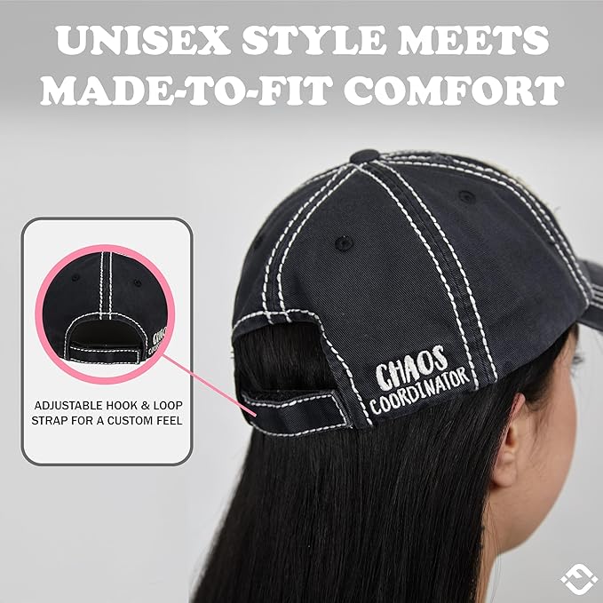 Funky Junque Distressed Vintage Baseball Cap - Embroidered Patch Women's Hat - Holiday, Lifestyle & Patriotic Designs