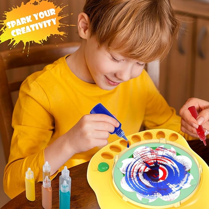 Hewaurorion Paint Spin Art Machine Kit - Image 2