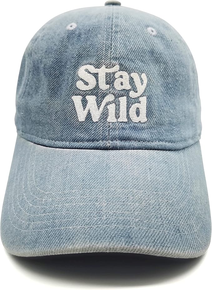 Atticus Poetry Hat, Embroidered Brushed Cotton Women’s Baseball Hat Unisex Fit, Adjustable One Size