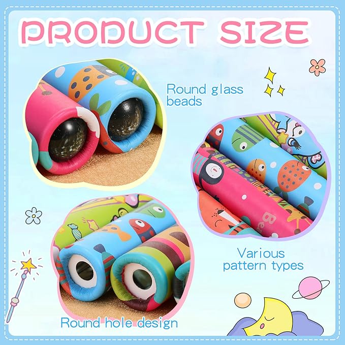 Chivao 20 Pcs Classic Kaleidoscopes Educational Toys - Image 3