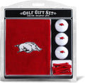 Team Golf NCAA Gift Set Embroidered Golf Towel, 3 Golf Balls, and 14 Golf Tees 2-3/4" Regulation, Tri-Fold Towel 16" x 22" & 100% Cotton