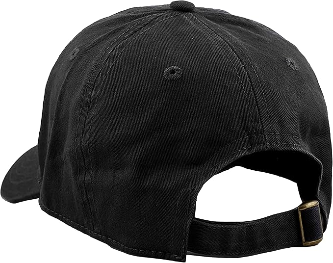 USA Flag & Embroidery Premium 100% Cotton Low Profile Adjustable Baseball Dad Cap