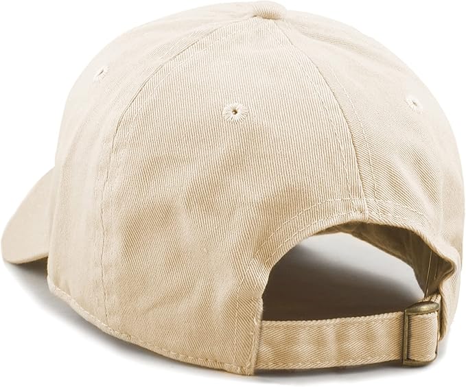 Cotton Baseball Cap Dad Hat – Washed Low Profile Adjustable Hat for Men Women Casual Outdoor Running Golf