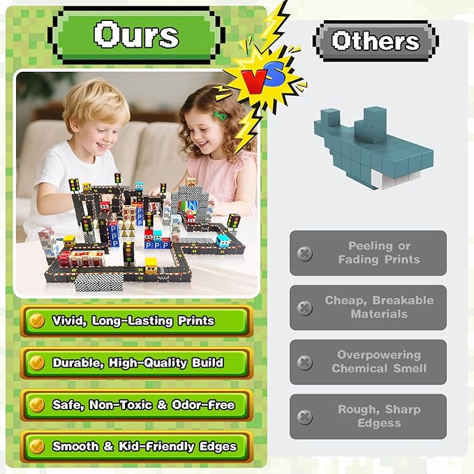 100PCS Magnetic Building Blocks - Image 7