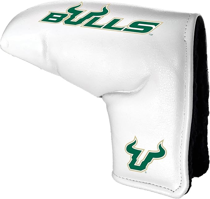 Team Golf NCAA Tour Blade Putter Cover (White), Fits Most Blade Putters, Scotty Cameron, Taylormade, Odyssey, Titleist, Ping, Callaway