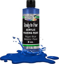 Pouring Masters Royal Blue Metallic Iridescent Pearl Ready to Pour Acrylic by USArtSupply
