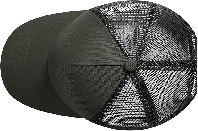 Baseball Cap, American Flag Trucker Hat for Men Women, Breathable Adjustable Fit Outdoor Mesh Snapback Hats