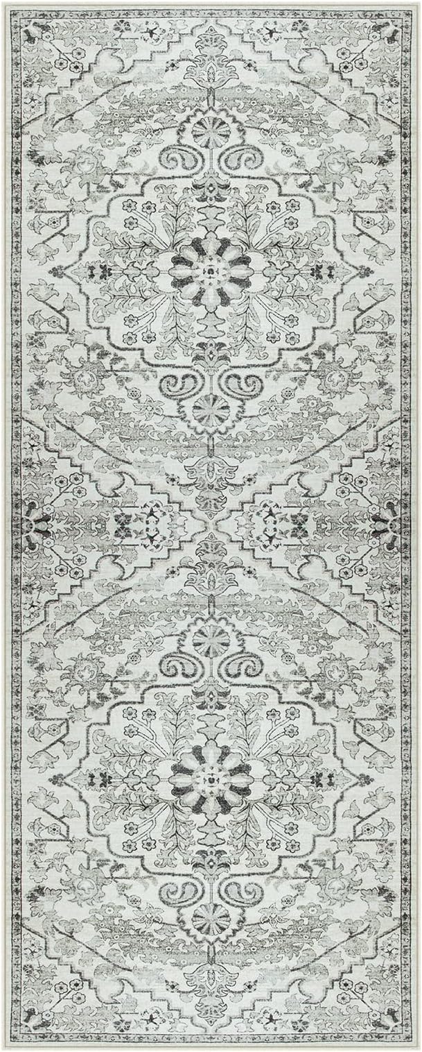 Lahome Bohemian 2'8" x 10' Washable Long Hallway Runner Rug, Soft Kitchen Rug - Image 9
