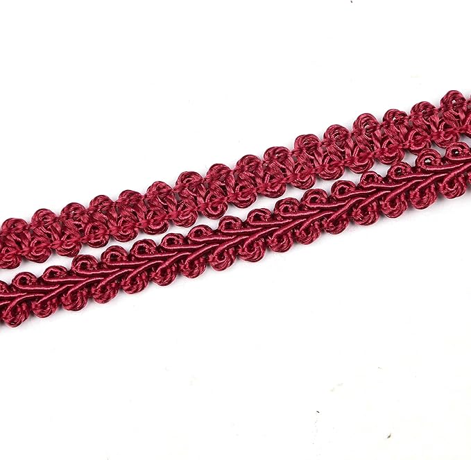 BEL AVENIR Braid Trim 1/2 inch 13.6 Yards French Gimp Basic Sewing Polyester - Image 2