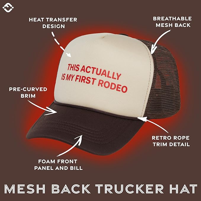 Funky Junque Premium Mesh Snapback Trucker Hat - Stylish Comfort for All - Patriotic, Humor & More