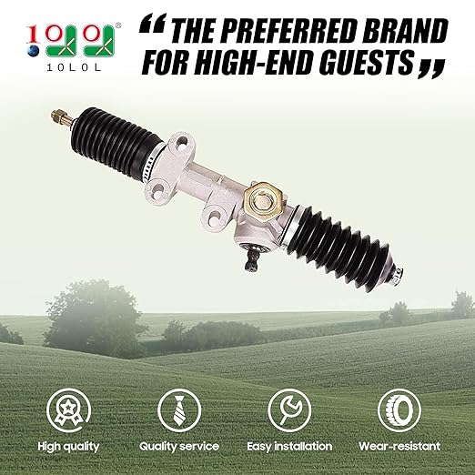 Golf Cart Steering Gear Box Assembly for 1984 up Club Car DS Carryall, and Turf Gas or Electric Models OEM# 1012452 101878302